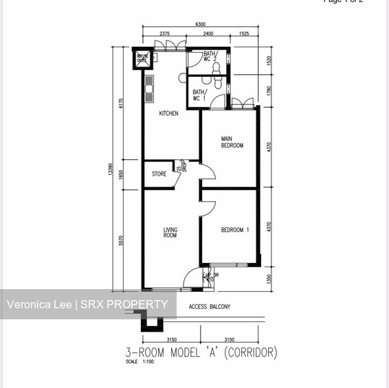 Blk 232 Pending Road (Bukit Panjang), HDB 3 Rooms #221840391